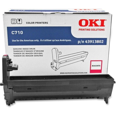 Oki Oki Magenta Image Drum For C710N, C710Dn, C710Dtn - 30K 43913802